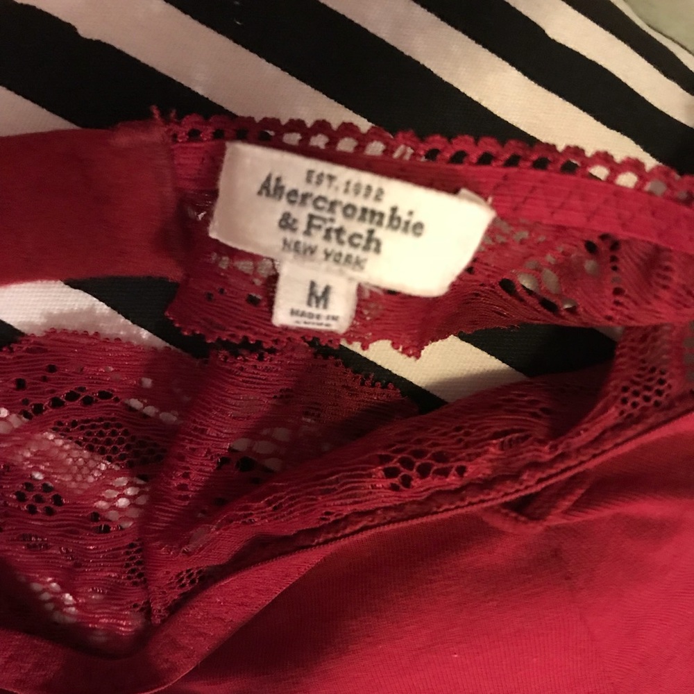 Like New!! Red Abercrombie Bralette! - Picture 3 of 4